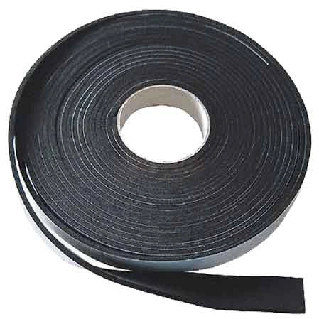 GUARNIZIONE MULTIUSO 15x5 mm x 10 mt - Nero - GEKO