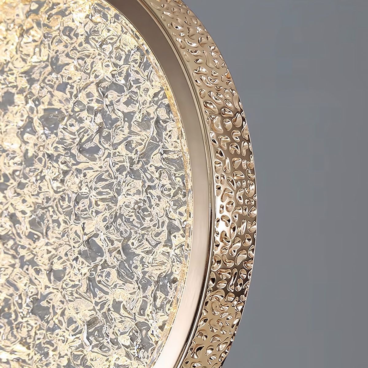 Lampadario A Sospensione In Cristallo Led Lhj100-1cp Złota