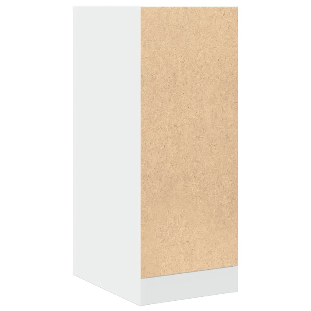 vidaXL Armadietto da Farmacia Bianco 30x41x77,5 cm in Truciolato