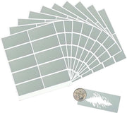 Etichette autoadesive quadrati 100 pezzi (60 mm x 20 mm) per giochi feste regali cartoline e promozioni