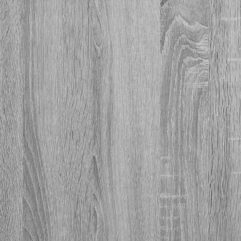 Mobile per CD 2 pz Sonoma grigio 60 x 17 x 92 cm 8012741