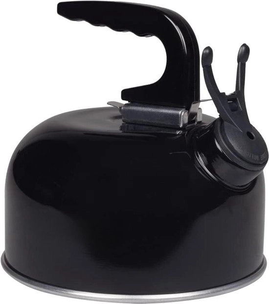 Fiamma Ketel Portatile per Camping - 1,0 litro - Zavorra in Alluminio Nero - FIR559