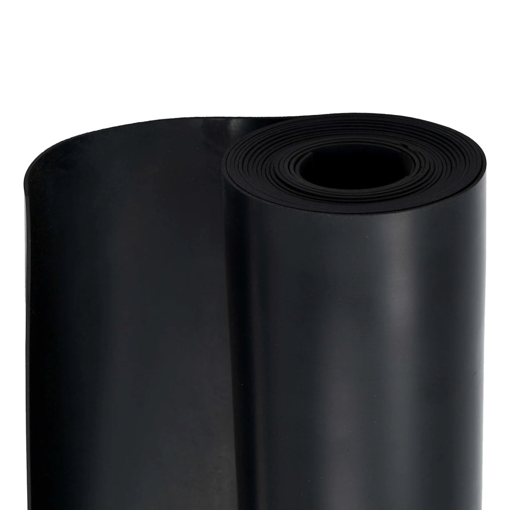 Tappeto per pavimento Nero 1,2 x 5 m Gomma 42046737