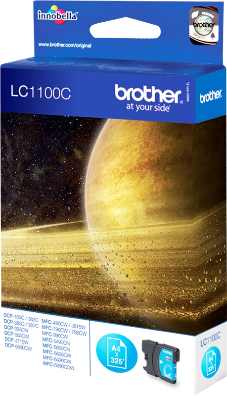 Brother LC1100C cartuccia d'inchiostro 1 pz Originale Ciano