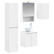Set di Armadi da Bagno 5 pcs Bianco 50 x 14,5 x 70 cm 3407295