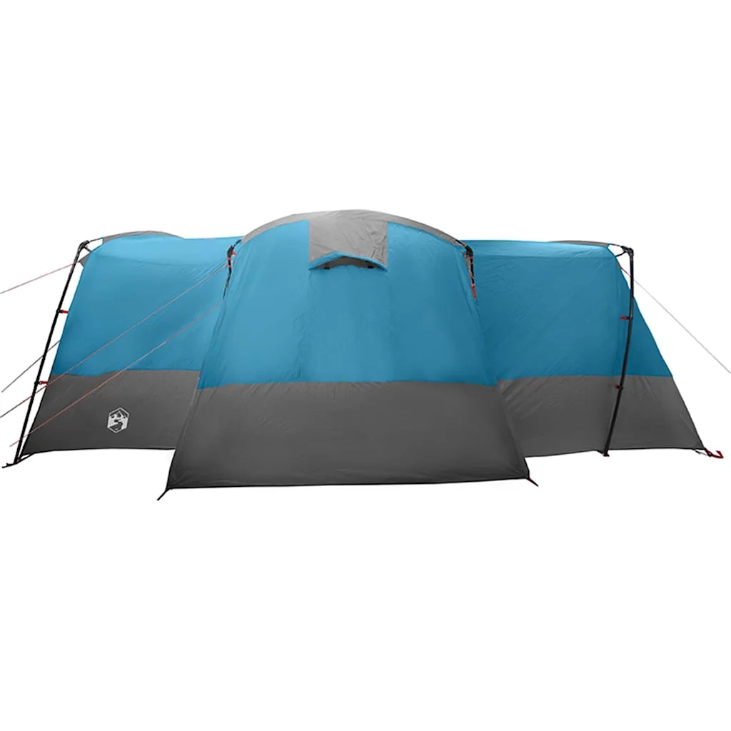 Tenda per famiglie 12 persone Blu e Grigio 760 x 645 x 230 cm