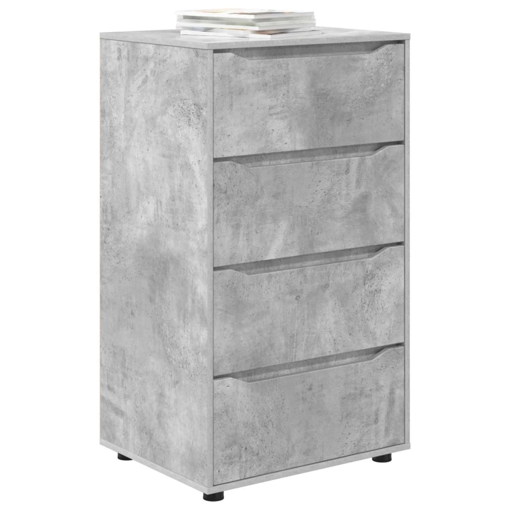 Armadi di Stoccaggio Grigio cemento 60 x 48 x 105 cm 3406238