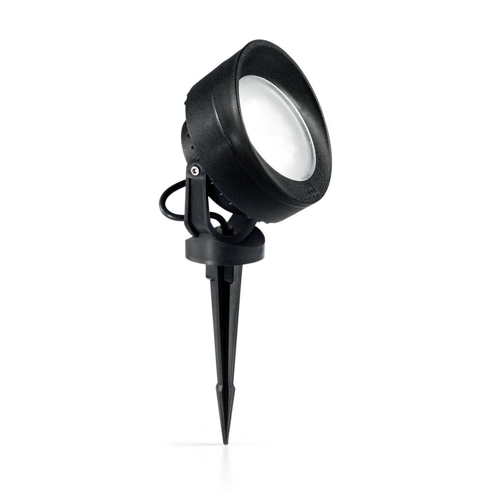 Piantana Moderna Da Esterno Litio Materie Plastiche Nero 1 Luce Gx53