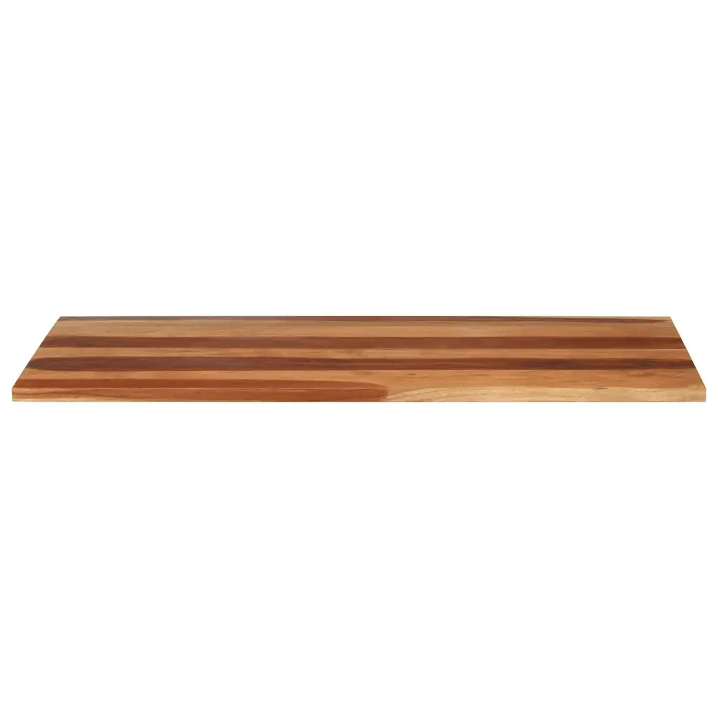 Piano del Tavolo 120x60x(2,5-2,7) cm Legno Massello di Acacia 327514