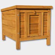 Conigliera/conigliera in legno pollaio o altro recinto per piccoli animali 420 x 515 x 430 mm 3716001