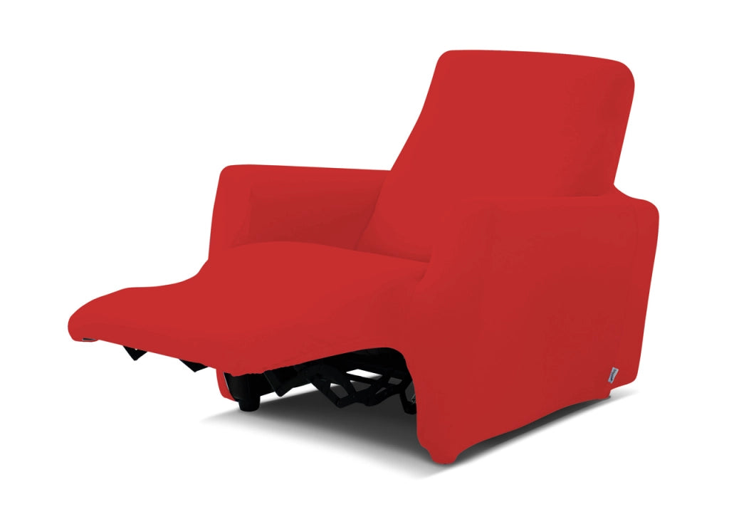 Copripoltrona Reclinabile Antimacchia Elasticizzata Genius Relax Lounge Tinta Unita - Poltrona - Siena 1011