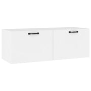 Armadietto a Muro | Mobile Pensile Bianco 100x36,5x35 cm Legno Multistrato
