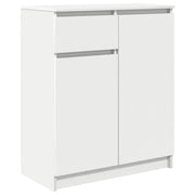 Credenza | Madia | Buffet da pranzo | Armadio da pranzo con Cassetto Bianco 71x35x84 cm in Legno Multistrato