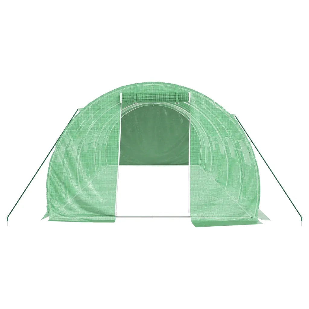 Serra con Telaio in Acciaio Verde 18 mÂ² 6x3x2 m