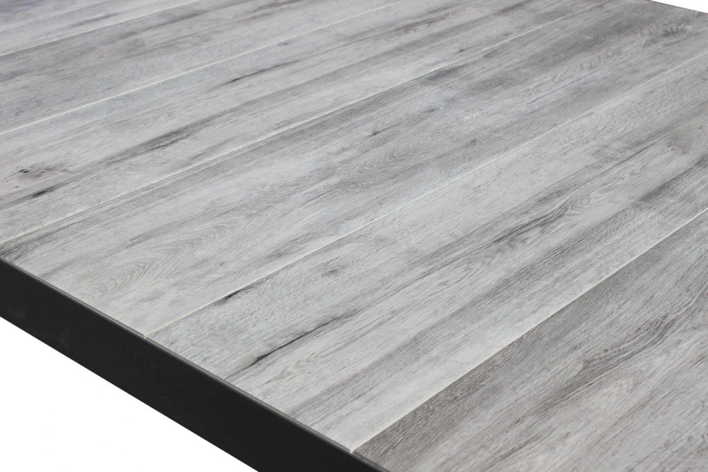 Tavolo Mackay 200x100x75 h cm in Alluminio Antracite