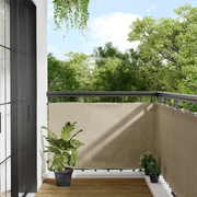 Paravento da Balcone Beige 90x800 cm 100% Poliestere Oxford 4000180