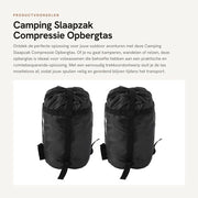 Tas di stoccaggio con design semplice - zaino per camping - viaggi all'aperto - materiale resistente - misura compatta - maniglia per comodità - zaino compressibile