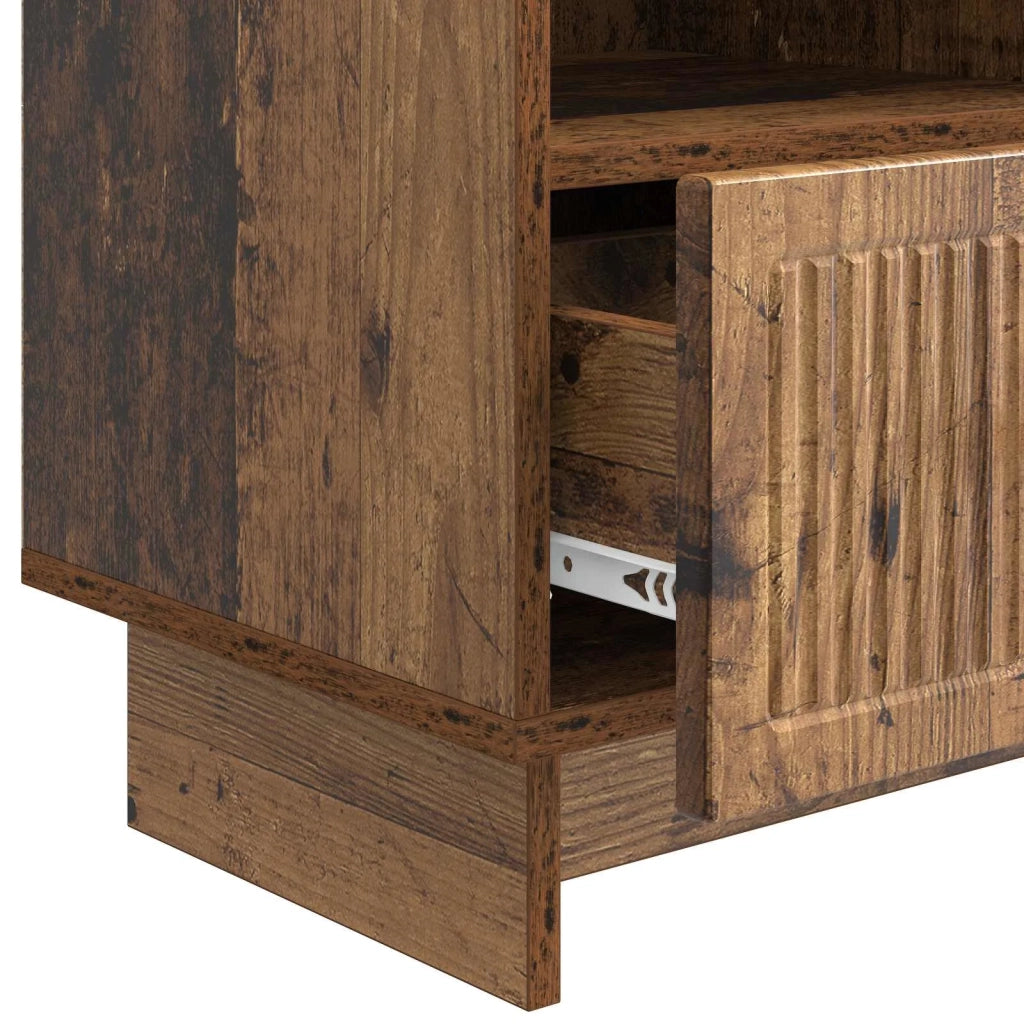 Mobile TV Legno antico 102 x 34,5 x 50 cm Legno ingegnerizzato 893993