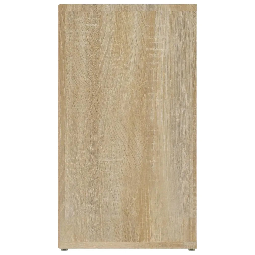 Credenza Rovere Sonoma 80x30x54 cm in Legno Multistrato 819479