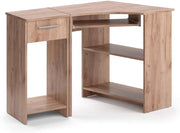 Scrivania angolare Odin, Sonoma, 83 x 76 cm Set con armadio PC
