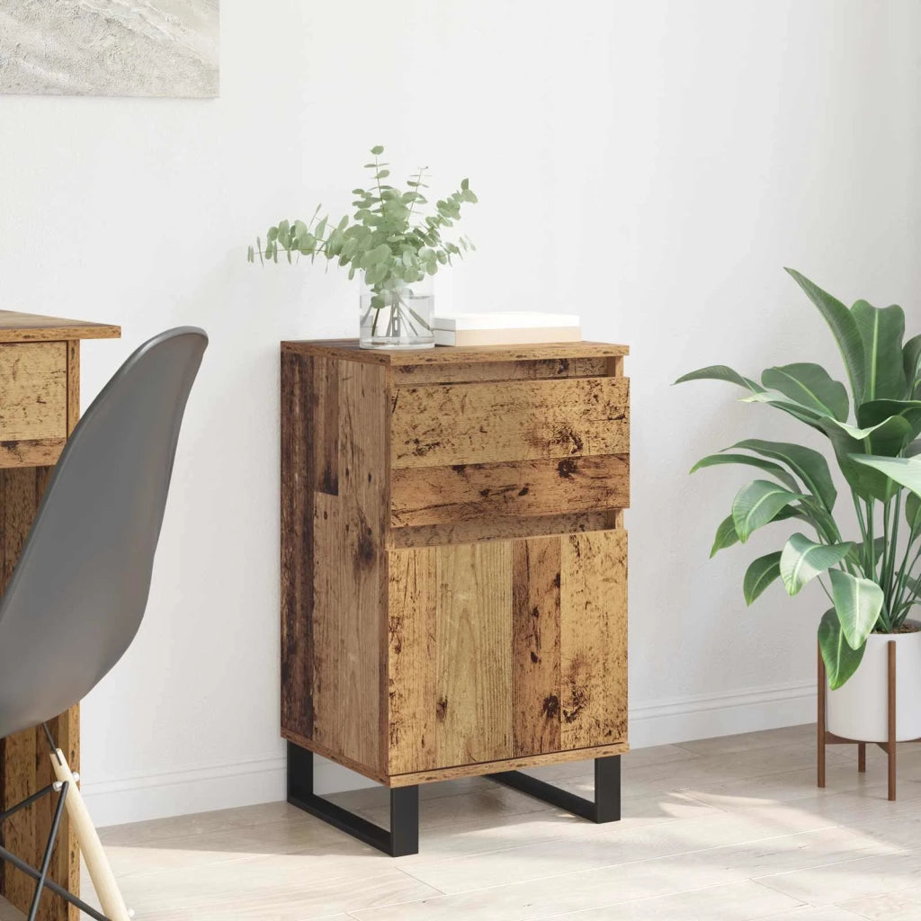 Credenza | Madia | Buffet da pranzo | Armadio da pranzo Legno vecchio 35 x 40 x 70 cm Legno multistrato