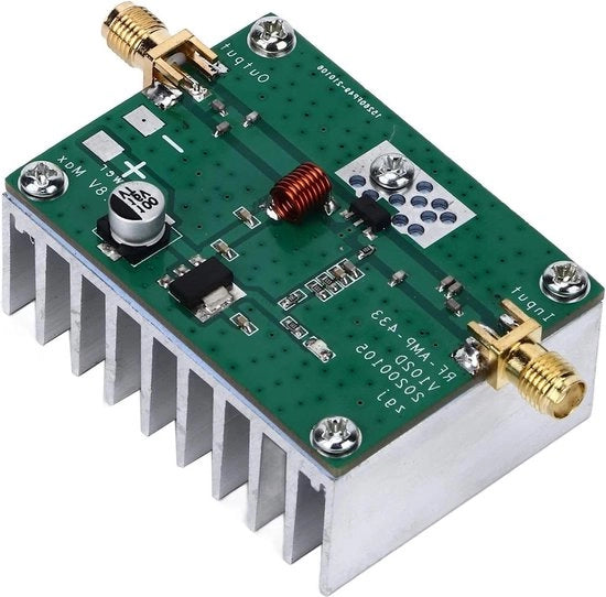Preamplificatore finale Board Alta frequenza RF Preamplificatore modulo 433MHz 8W - Preamplificatore digitale modulo per dispositivi a distanza - opzione di amplificazione.