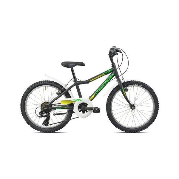 Bicicletta esperia 259200n bimbo happy nero e verde