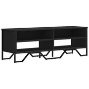 Mobile TV | Armadietto TV | Mobile Porta TV Nero 122x34x41 cm in Legno Multistrato