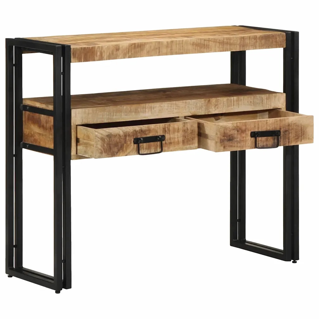 Tavolo consolle Marrone 90 x 33 x 75 cm Legno di mango massello 4102742
