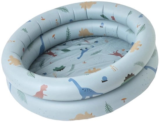 Piscina Inflabile a Forma Rotonda - Recinzione di Sicurezza - Adatta ai Bambini - Realizzata in PVC - Robusta e Impermeabile - Piscina per Bambini