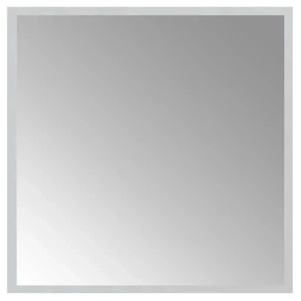 Specchio da Bagno con Luci LED 50x50 cm 151758