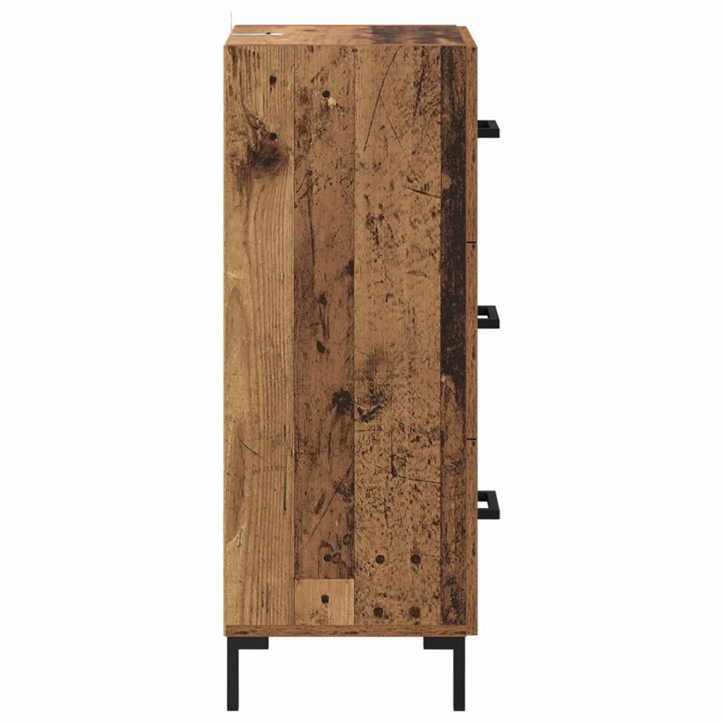 Credenza Legno vecchio 34,5 x 34 x 90 cm Legno multistrato