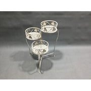 C FIORIERA 3 POSTI 44X46XH65CM BIANCO ANTICO EPOQUE- 2,0 pz