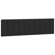 Cuscino Testiera Hanko Nero 180 cm in Velluto CFW8437398