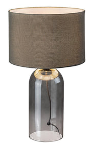 Lampada da tavolo Luxin vetro fumé 1xE14 Rabalux