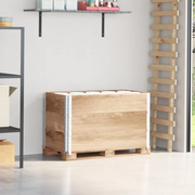 vidaXL Paretali per Pallet 3 pz 100x50 cm in Legno Massello di Pino