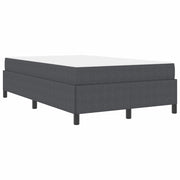 Letto matrimoniale | Letto per adulti | Struttura del letto Grigio scuro 120 x 200 cm Tessuto