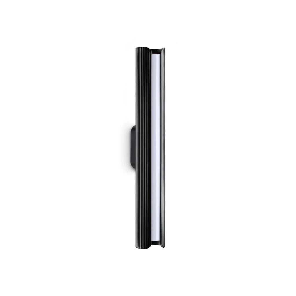 Lampada Da Parete Dorica 1 Luce Led Integrato Nera