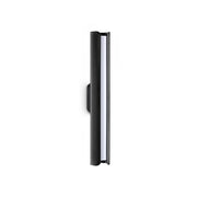 Lampada Da Parete Dorica 1 Luce Led Integrato Nera