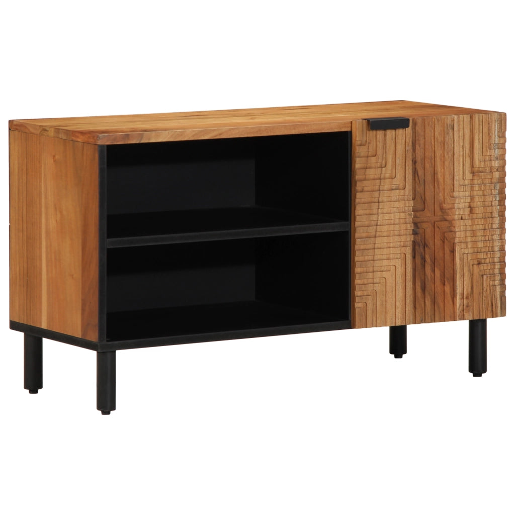 Mobile TV  80x31,5x46 cm in legno massello di acacia