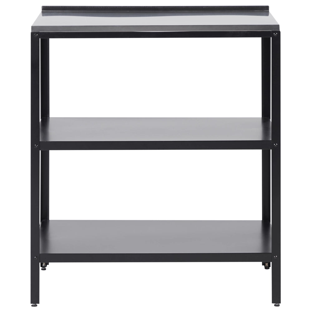 Set di cucina da esterno 2 elementi in acciaio inox nero 2 isole da cucina lavello a leva cucina da esterno