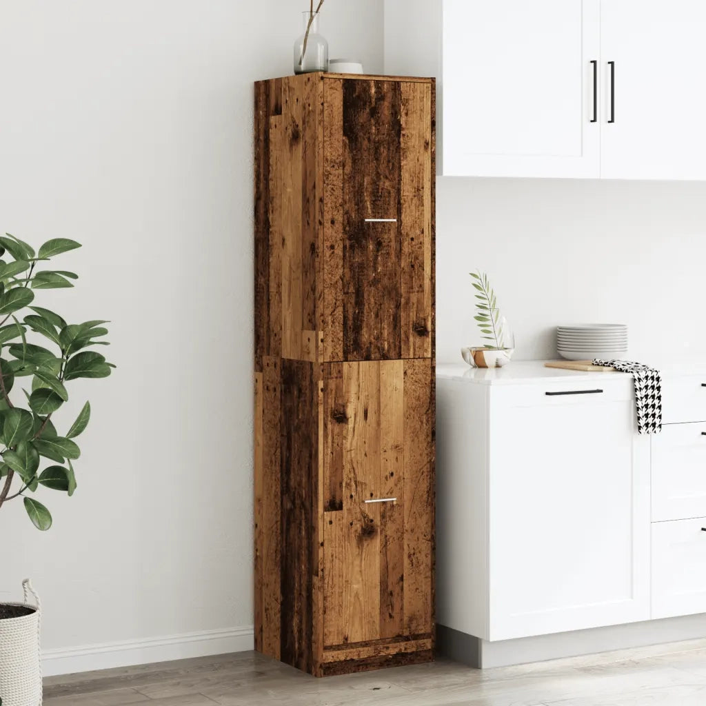 Armadietto da Farmacia Legno Vecchio 40x41x174,5 cm Truciolato 3309652