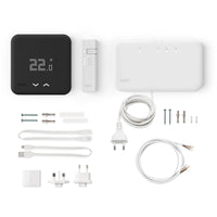 TADO¬∞ termostato kit di base V3+. Termostato Intelligente Wireless. Compatibile con Alexa e Google Assistant. Nero
