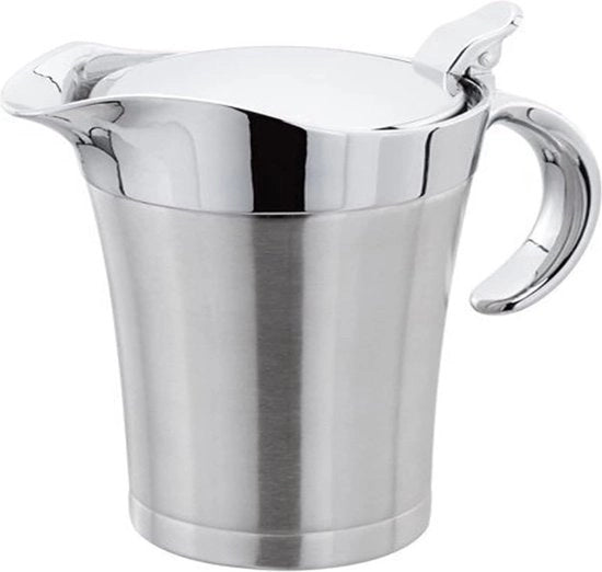 Termosauce con Coperchio a Cardan in Acciaio Inossidabile, 500 ml, Doppia Isolazione