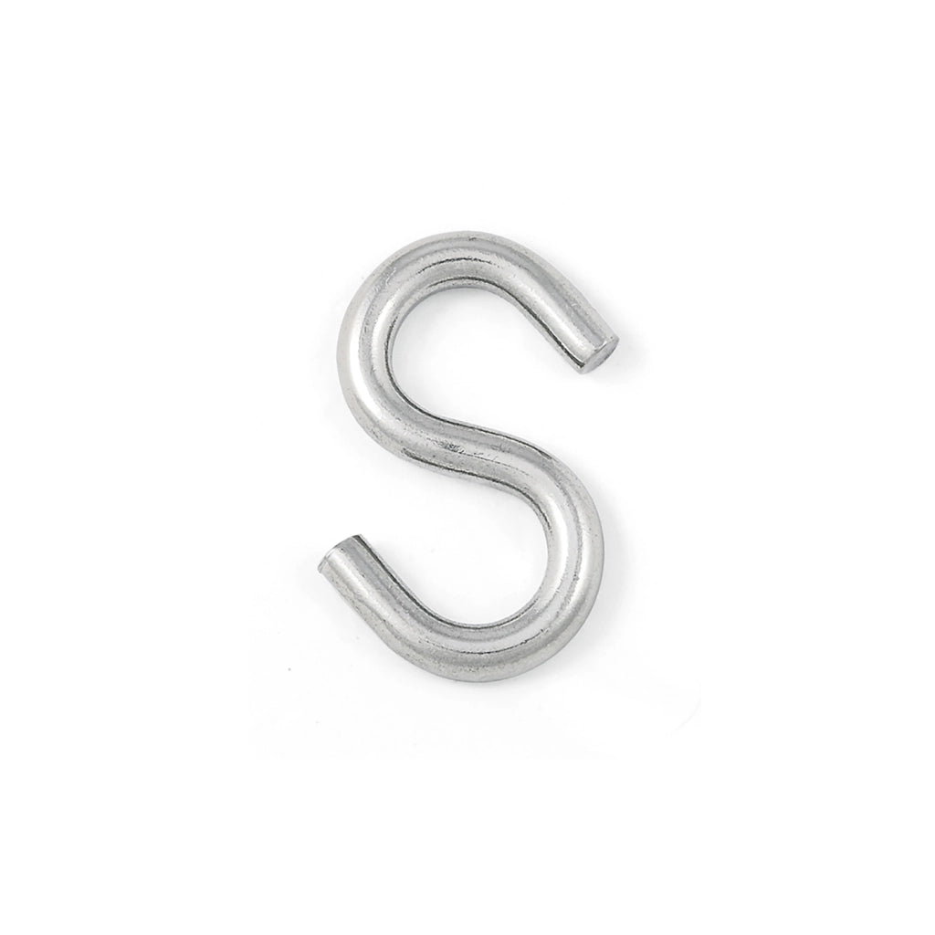 Gancio a S Ã˜ 6,0 mm. in acciaio zincato - 4 pz.