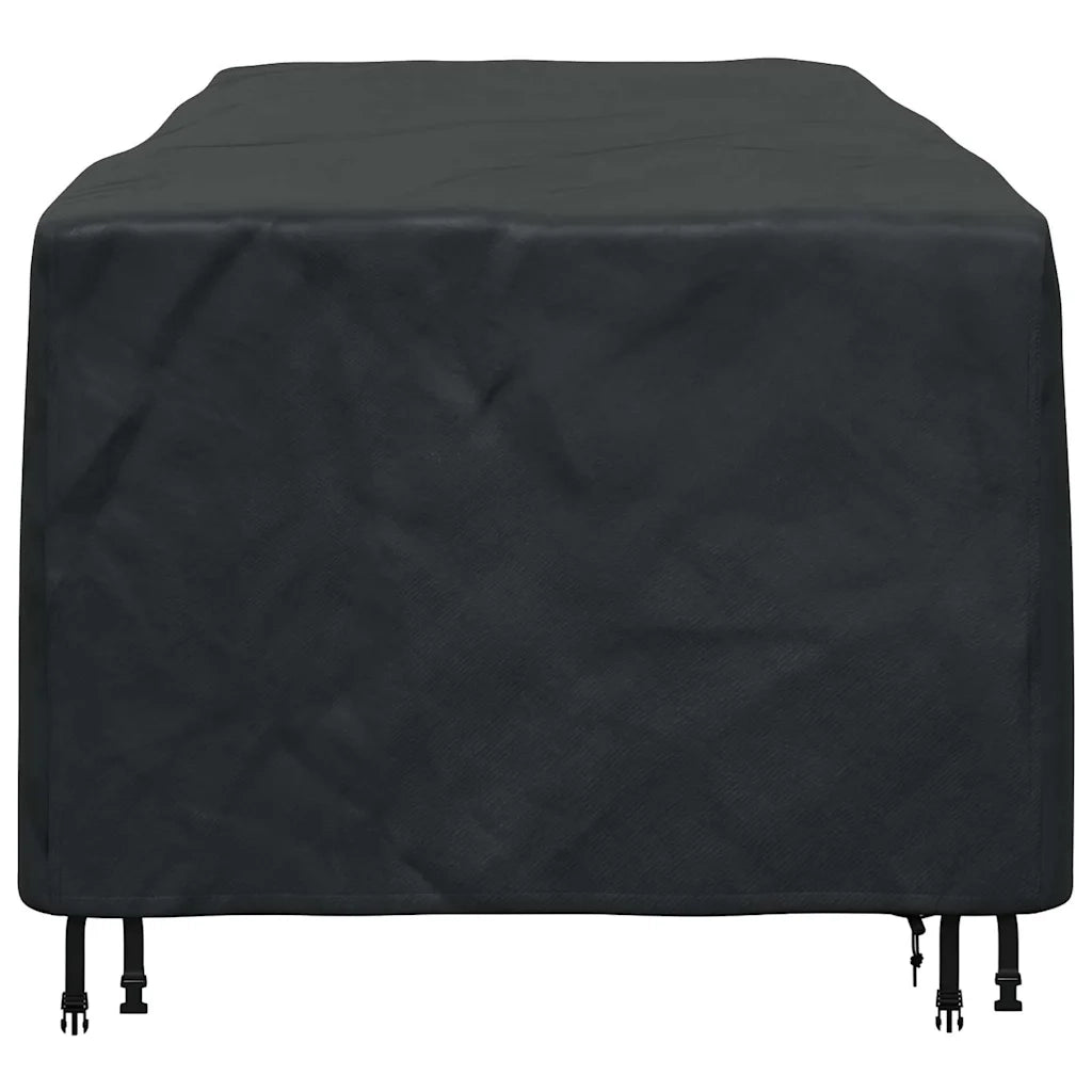 vidaXL Copertura per mobili da esterno Nero 270 x 110 x 70 cm 210D