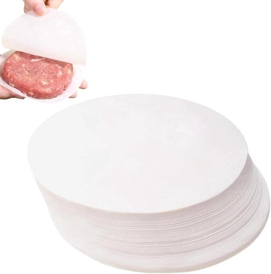 Papetiera a forma di cerchio - antiaderente - 500 pezzi - 10 cm