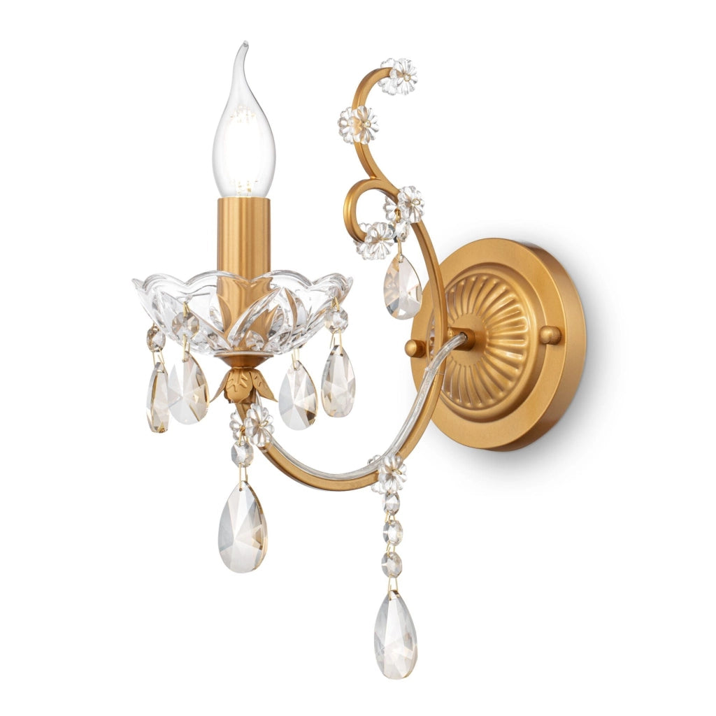 Lampada da parete Royal Classic in Metallo Sevilla Oro