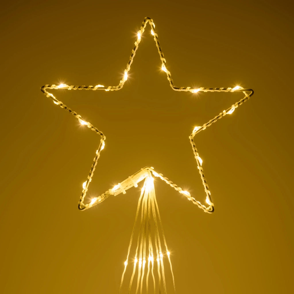 Magic Albero Stella Cometa ø28cm h3m 290 LED
 Luci di Natale