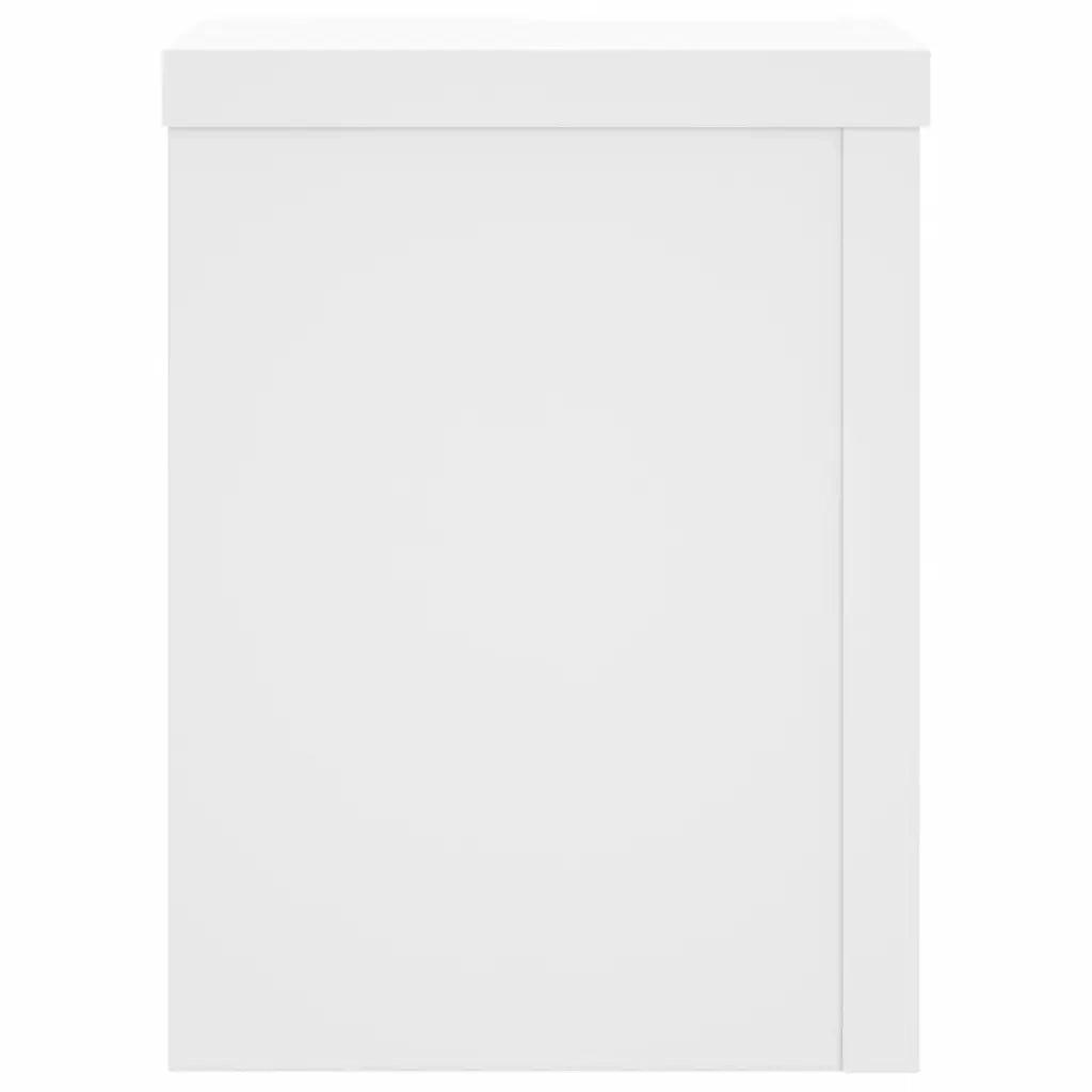 Supporti per Piante 2 pz Bianchi 15x15x20 cm Legno Multistrato 852888